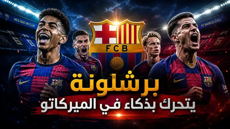 برشلونة في سوق الانتقالات: 4 صفقات حاسمة لتعزيز المنافسة في الدوري دون ثورة شاملة